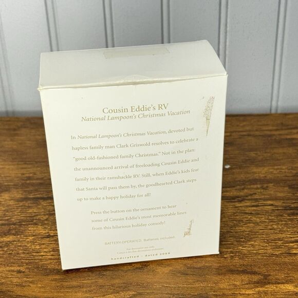 Hallmark 2009 Cousin EDDIES RV Christmas Vacation National Lampoons Ornament - Picture 7 of 8